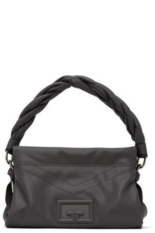 Givenchy: Grey Medium ID93 Shoulder Bag 